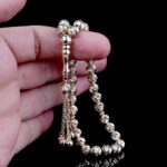 Kalem İşçilikli Yuvarlak Altın Tesbih - Görsel 3