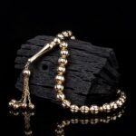 Karpuz Dilim 14 Ayar Altın Tesbih - Görsel 2