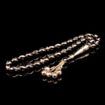 Siyah Mineli Altın Tesbih - Görsel 2