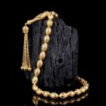 Telkari İşlemeli Altın Tesbih