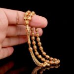 Telkari Renk İşlemeli Altın Tesbih - Görsel 3