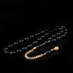 Sıkma Ateş Kehribar Altın Tesbih - Görsel 2