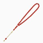 Altın Ateş Kehribarı Tesbih