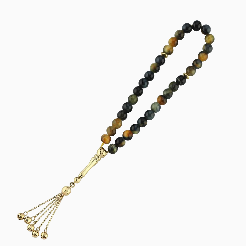 altin-kaplan-gozu-tesbih-4.52gr Altın Kaplan Gözü Tesbih - Görsel 1