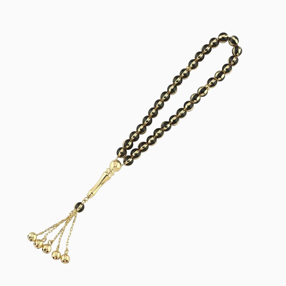 mineli-altin-tesbih3-12.80gr Mineli Altın Tesbih - Görsel 1